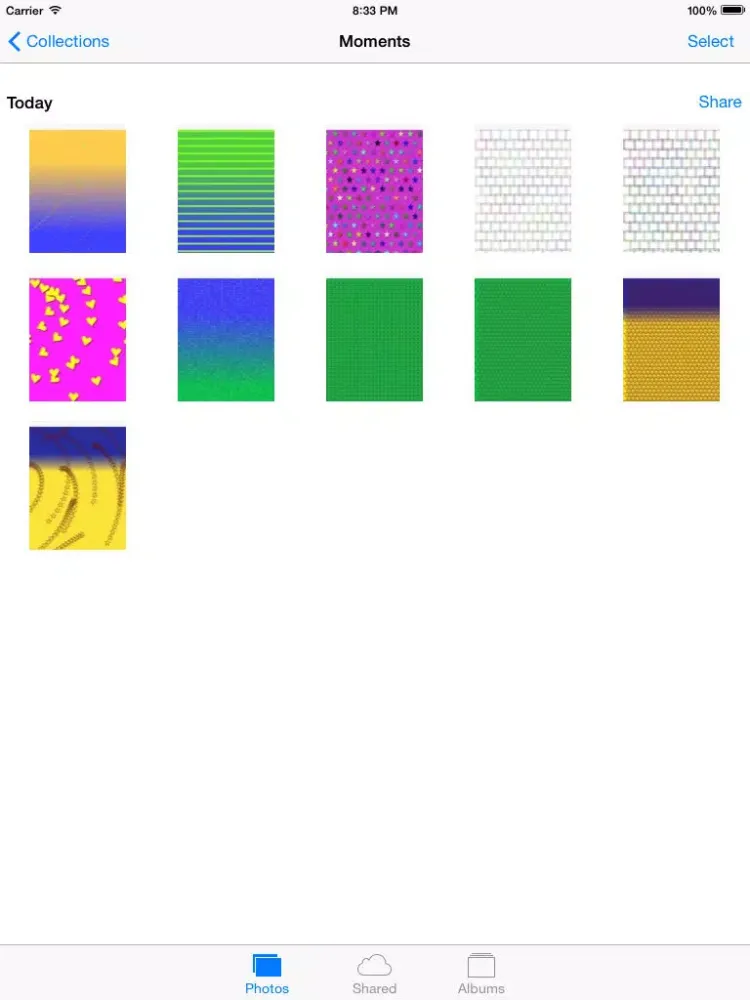 pKit - Variety Patterns Create iPad  Screenshots