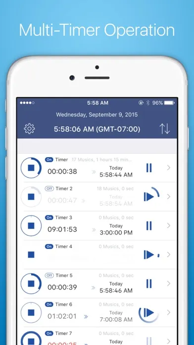 Musica Timer - Earphone Timer with Flexible Commands, Smart Input with a Numeric Keypad スクリーンショット