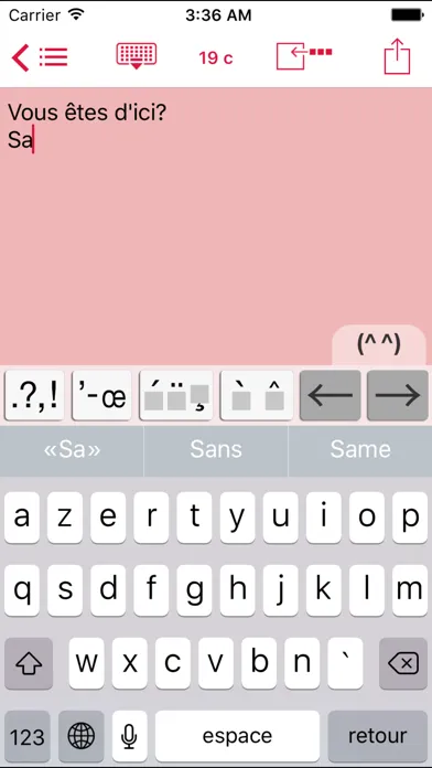 Easy Mailer French Keyboard سکرین شاٹس