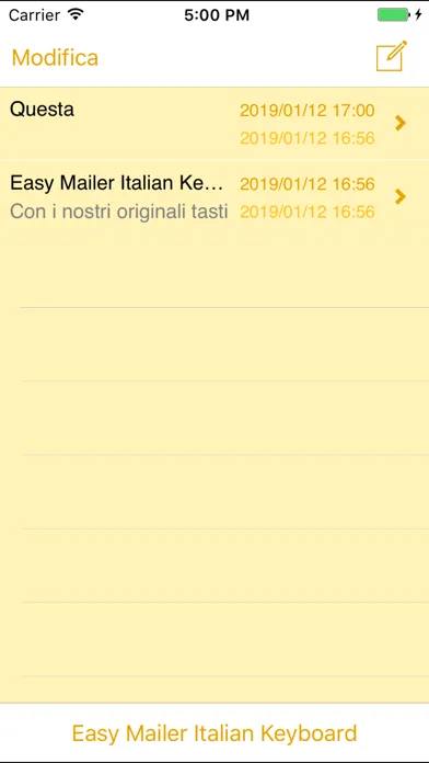 Скриншоты Easy Mailer Italian Keyboard