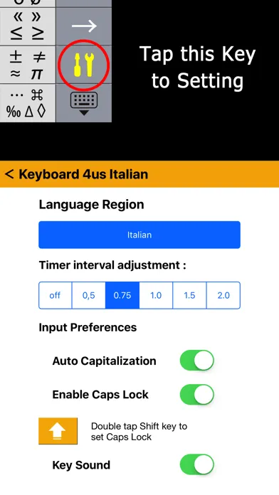 Скриншоты K4us Italian Keyboard