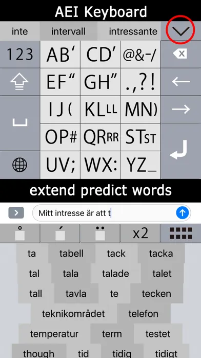 K4us Swedish Keyboard Screenshots