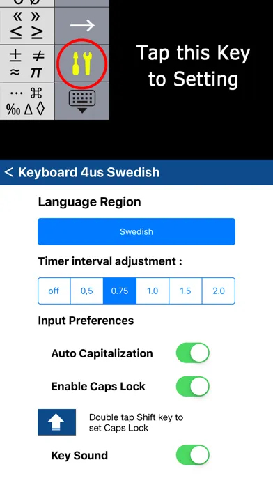 K4us Swedish Keyboard Screenshots