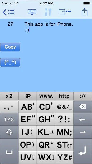 AEI Keyboard Note English स्क्रीनशॉट