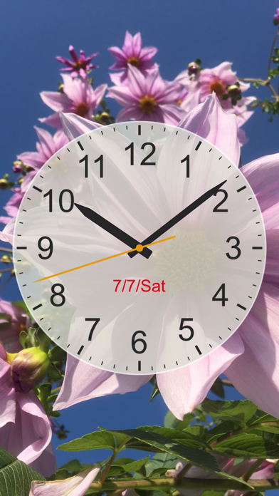 Analog Clock Lite - Pendulum سکرین شاٹس