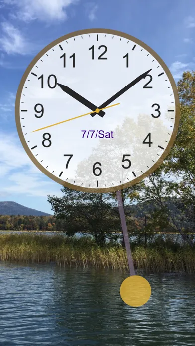 Analog Clock Lite - Pendulum 스크린샷