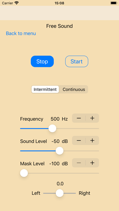 Easy Hearing Test Screenshots