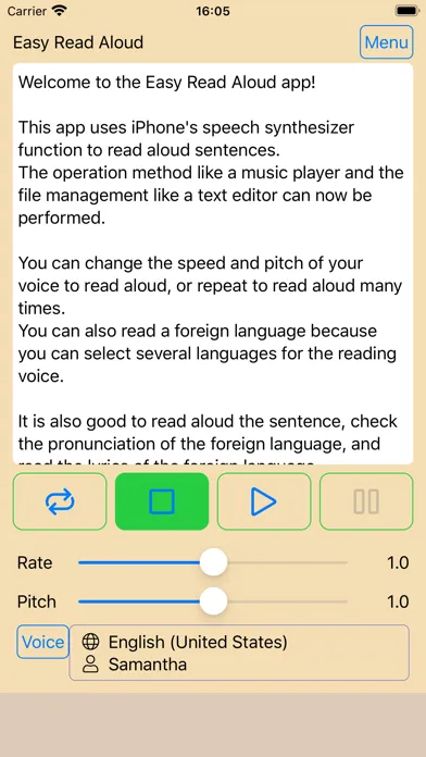 Screenshot di Easy Read Aloud