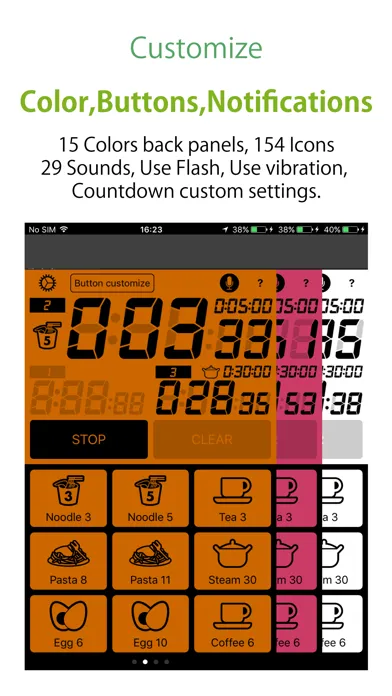 TalkingTimer™ Ekran Görüntüleri
