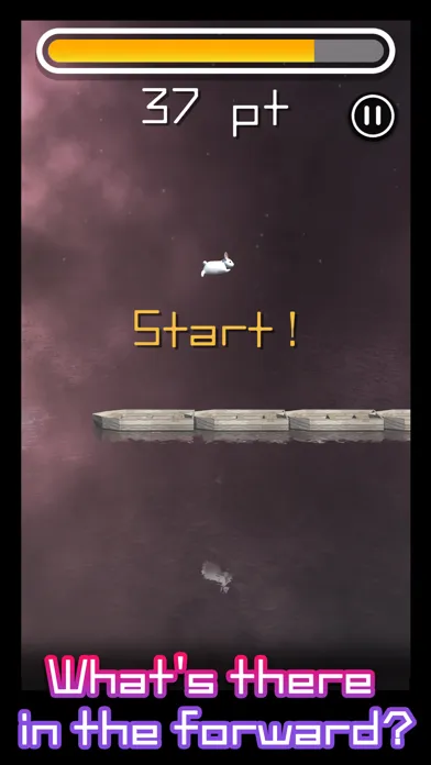 Ảnh chụp màn hình của Rabbit Jump 3D fun action game