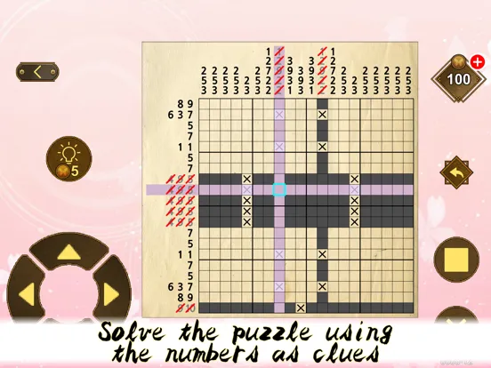 Japanese Family Crest Nonogram iPad  スクリーンショット