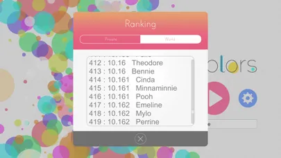 Capturas de tela do Pop Colors - Online