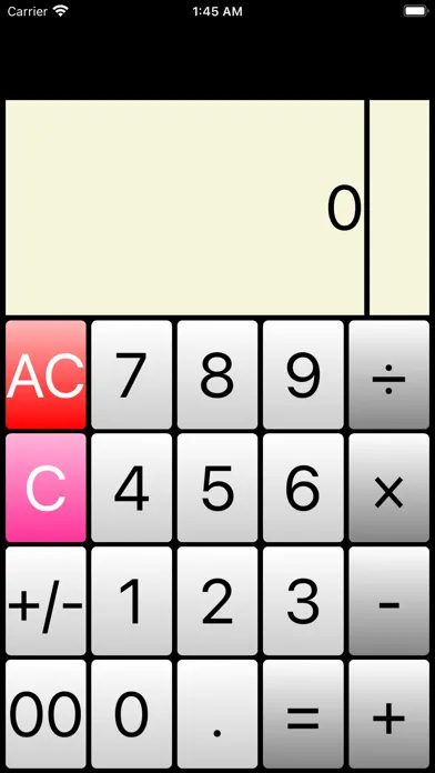 Capturas de tela do YKGA Calculator