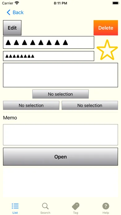Organize recipes App Screenshots