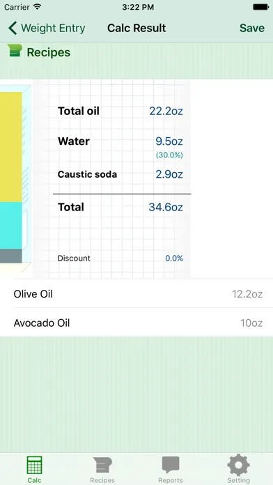 Скриншоты Handmade Soap Calculator