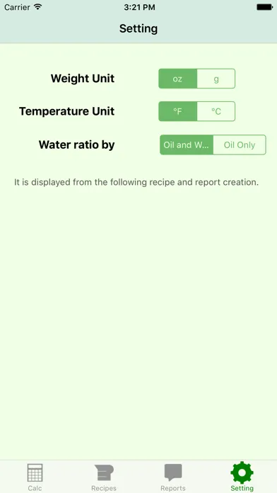 Скриншоты Handmade Soap Calculator
