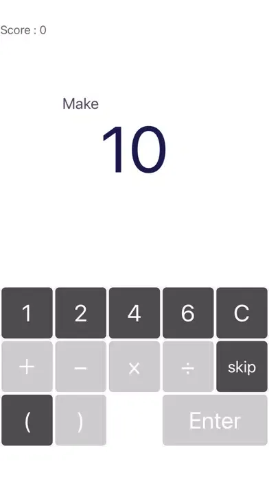 Make10-4つの数字で１０を作る স্ক্রিনশট