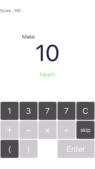 Make10-4つの数字で１０を作る স্ক্রিনশট