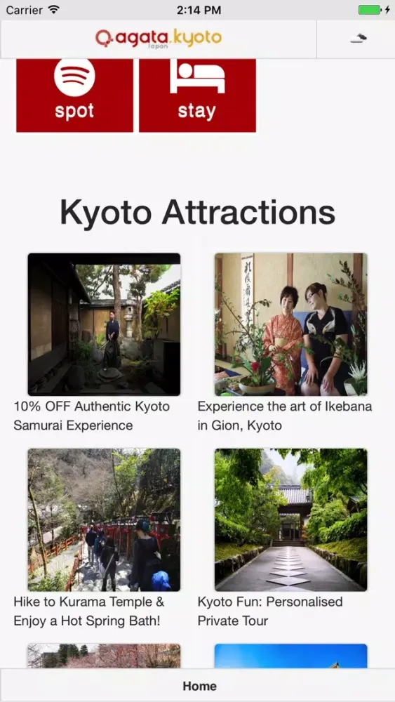 Screenshot di agataJapan.kyoto - kyoto guide