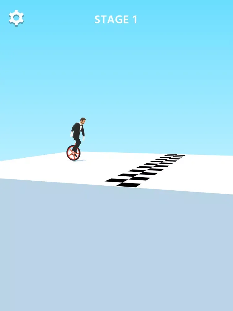 Unicycle Run 3D iPad  スクリーンショット