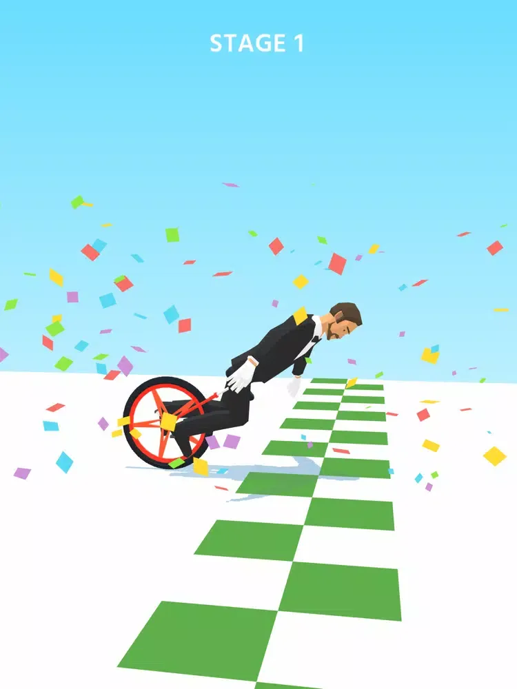 Unicycle Run 3D iPad  スクリーンショット