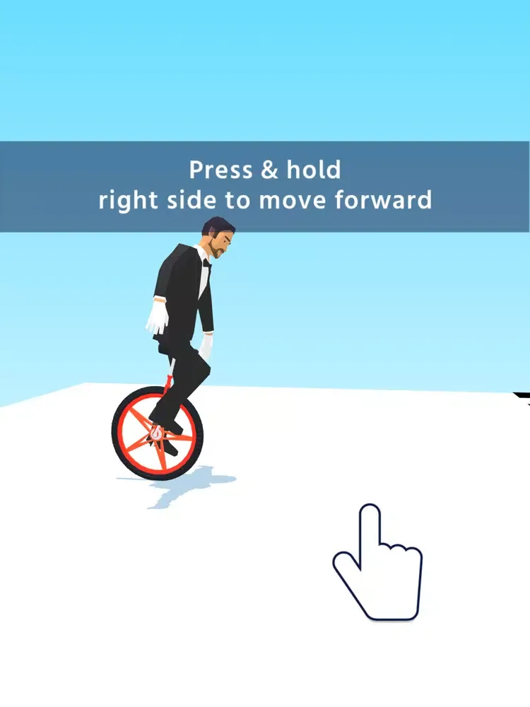 Unicycle Run 3D iPad  スクリーンショット