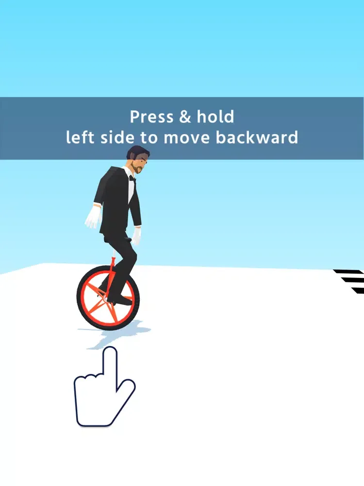 Unicycle Run 3D iPad  スクリーンショット