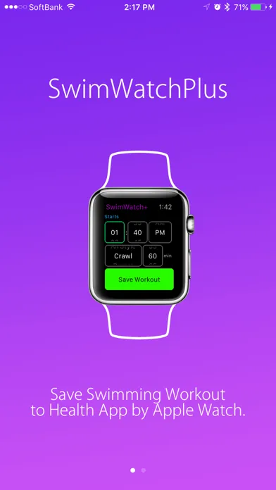Capturas de pantalla de SwimWatchPlus for Watch