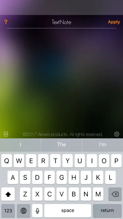 Tangkapan skrin TextNote : Text Widget
