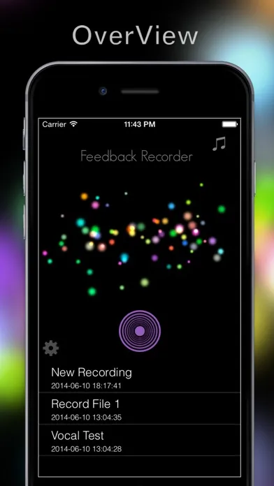 Ảnh chụp màn hình của Feedback Recorder