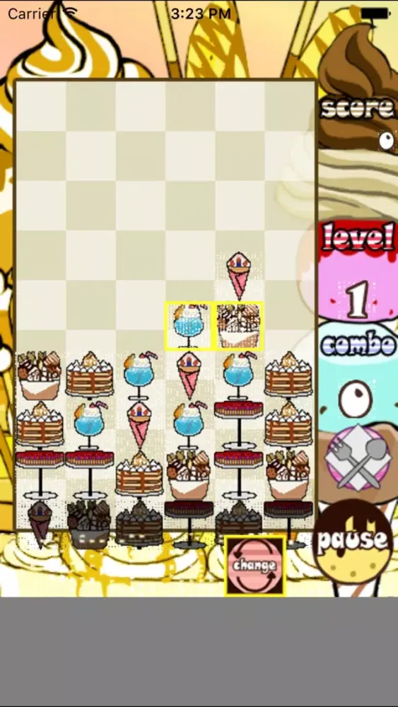 ภาพหน้าจอของ Love And Sweets - all-you-can-eat Sweets Puzzle