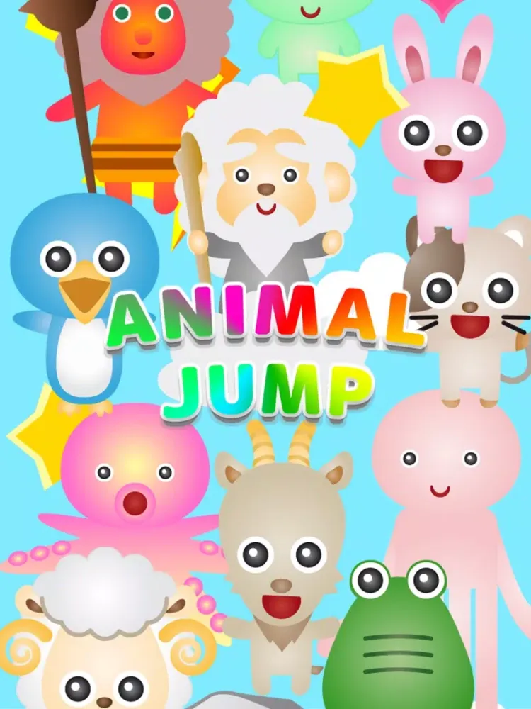 Capturas de tela do gyro ANIMAL JUMP iPad 
