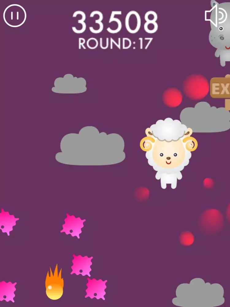Capturas de tela do gyro ANIMAL JUMP iPad 