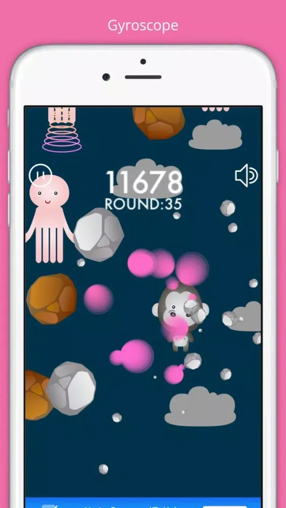 Capturas de tela do gyro ANIMAL JUMP
