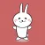 Rabbit Moving Sticker