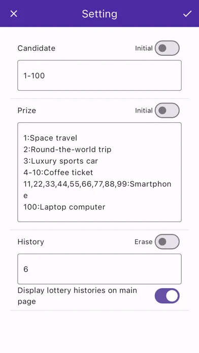 Lottery Nixie Screenshots