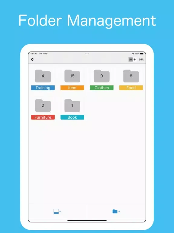 Capturas de tela do Tally Counter Count App iPad 