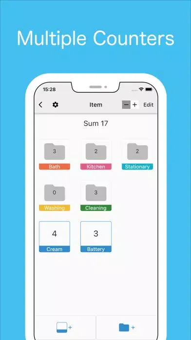Capturas de tela do Tally Counter Count App