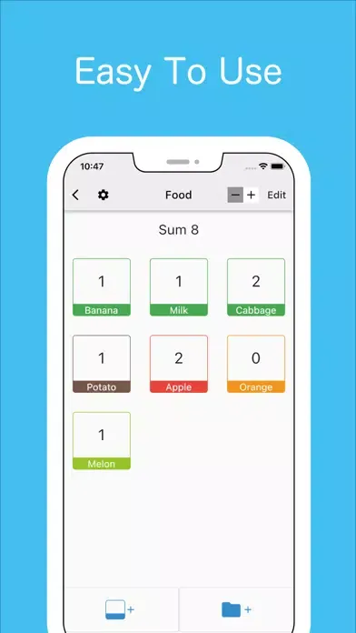 Capturas de tela do Tally Counter Count App