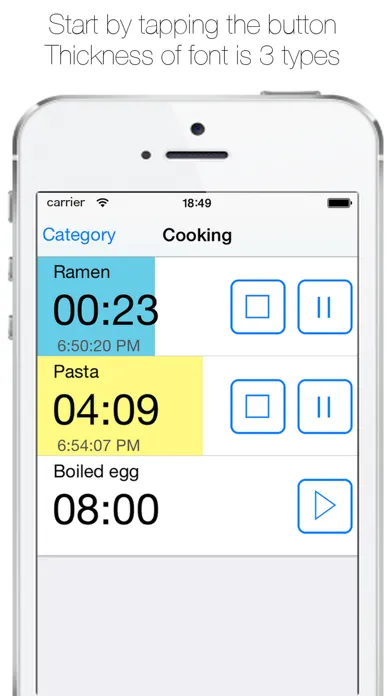 Zrzuty ekranu MultipleTimers Pro