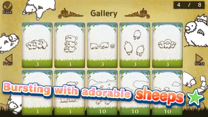 Capturas de tela do Shephy SolitaireSheepCardGame