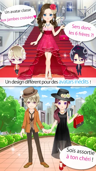Captures d'écran de 【Amour endiablé】dating games
