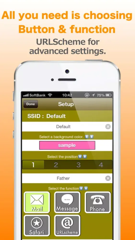 SpotLauncher - It's the simple launcher shows different menu according to connecting wifi應用截圖