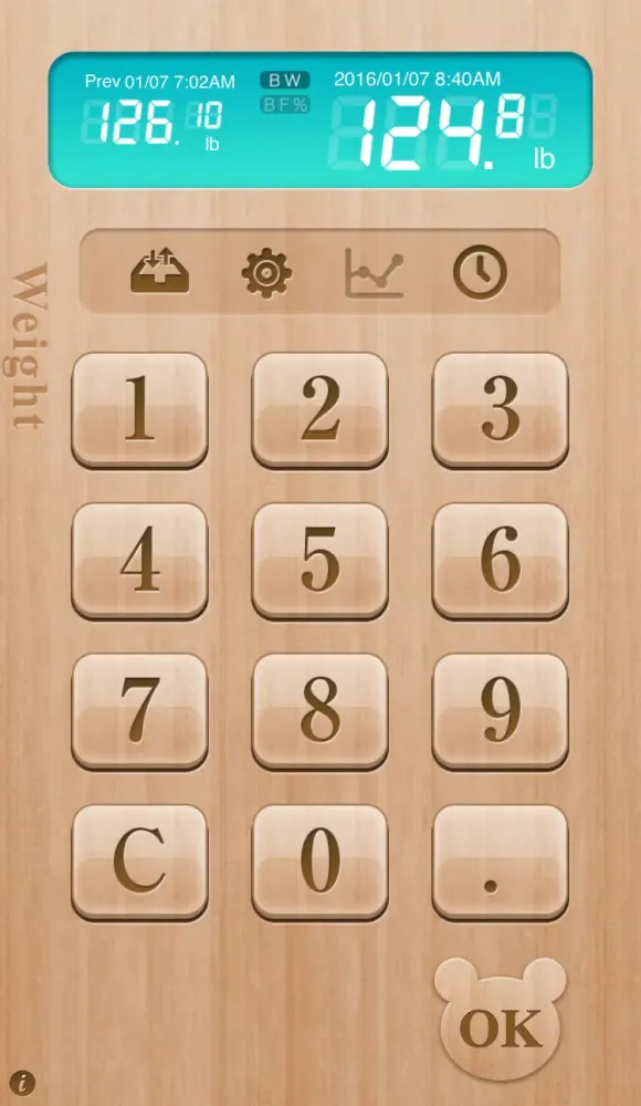 SimpleWeight - Recording Diet應用截圖