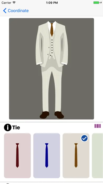 Suit Coordinator应用截图