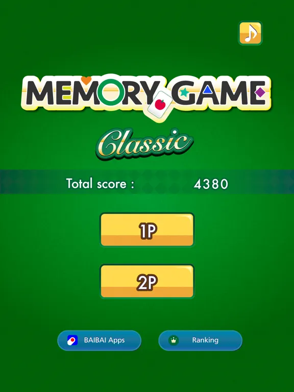Memory Game Classic: Fun games iPad 应用截图