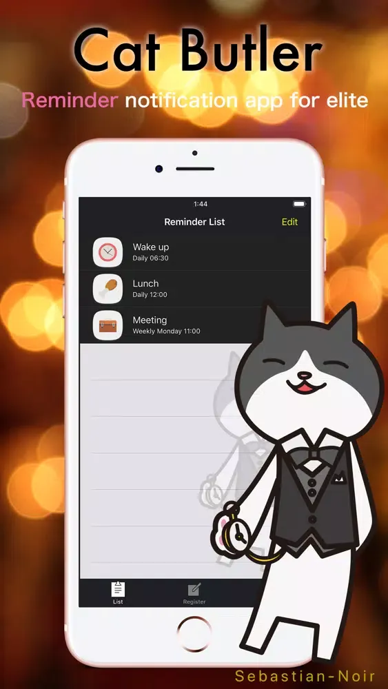 Tangkapan skrin Cat Butler World Elite