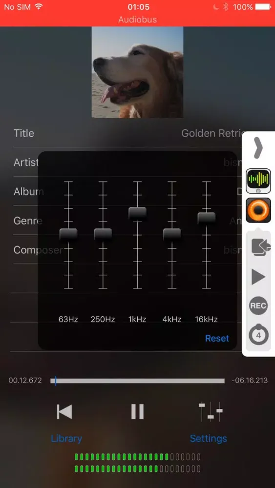 Captures d'écran de bismark Music2Bus