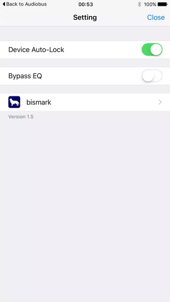 Captures d'écran de bismark Music2Bus