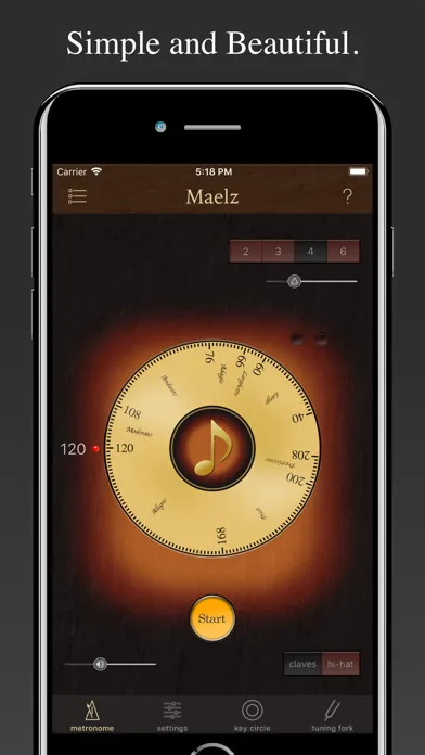 Elegant Metronome Maelz DX Pro Screenshots